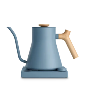 Stagg EKG Electric Kettle Hazy Blue + Maple